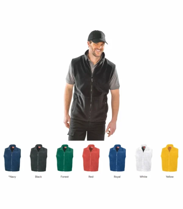 RS37  Result fleece Gilet